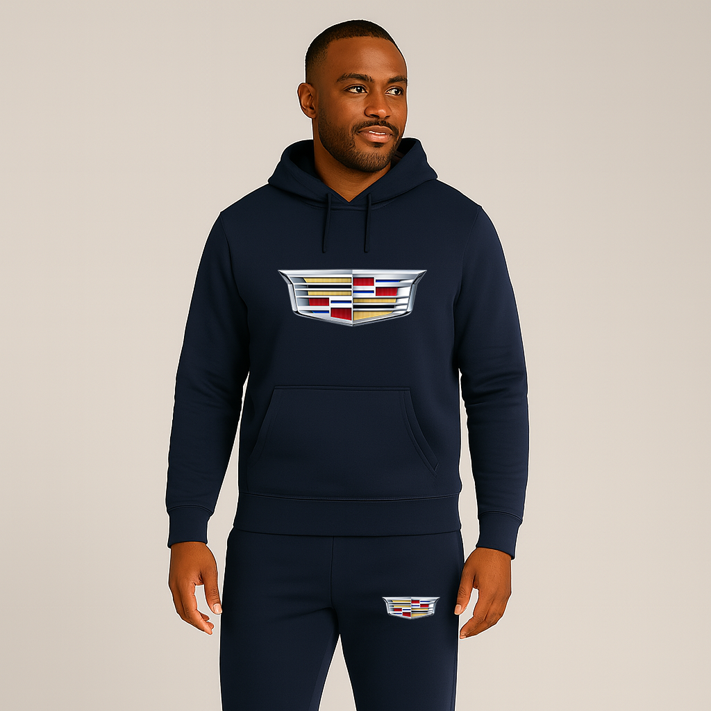 Men’s Cadillac Car Hoodie Joggers Set